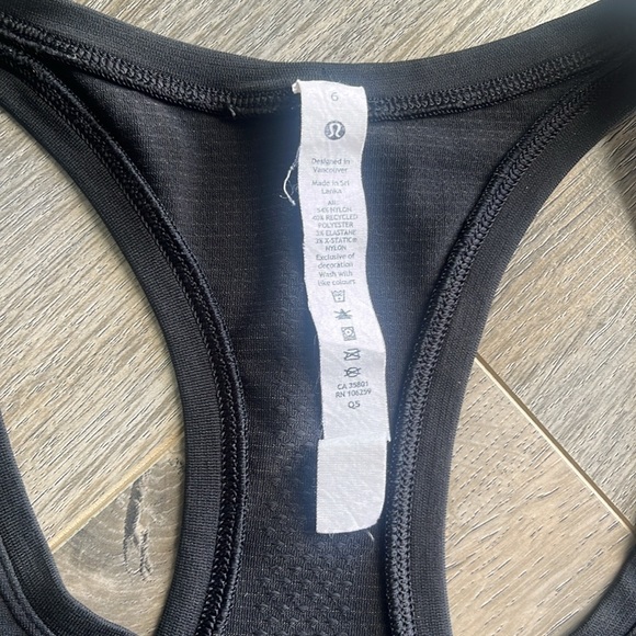 Lululemon Athletica Black Tank Top - Picture 4 of 6